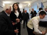 Organizátorská duša podujatia: hospes Katarína Všeteèková.