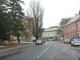 Starý Jičín so starými domami a zachovanou lipovou alejou.