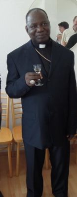 Kardinál  Polykarp Pengo predstaviteľ veriacich Afriky.