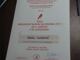 Jeden z diplomov.