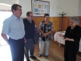 MUDr Vlasák a dôstojným pánom J. Vlasákom  s p.Chrenákovou