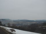 Skoro ľadová, ale krásna krajina Moravy.