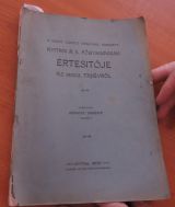 Poznámky 1903 o pškole a jej učiteľoch.