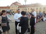 Privítanie so zástupcami Zlínskeho kraja a MAS Buchlovice.