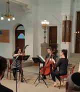 Trio z hudobnej školy Rosinského.