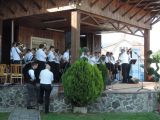 Vynikajúci dychový orchester miestnej hudobnej školy
