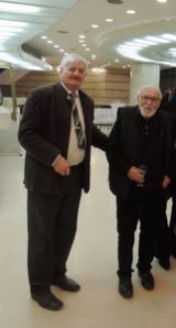 Prez. EFVK p. Všetečka so scénégrafom F. Pergerom.