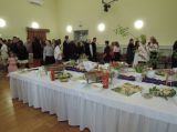 Pohostenie pripravené a hradené vedením Borinky