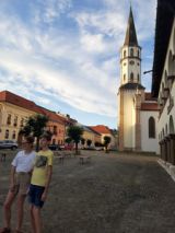 Spiatočná cesta lez nádhernú Levoču.